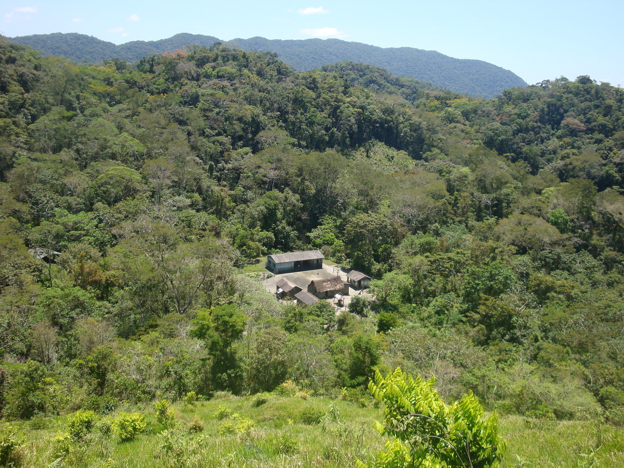 Cotia, em Bombas de Cima, onde localiza-se a escola com ensino fundamental de 1ª a 4ª séries, Iporanga, no Vale do Ribeira (SP) @Kjersti Thorkildsen