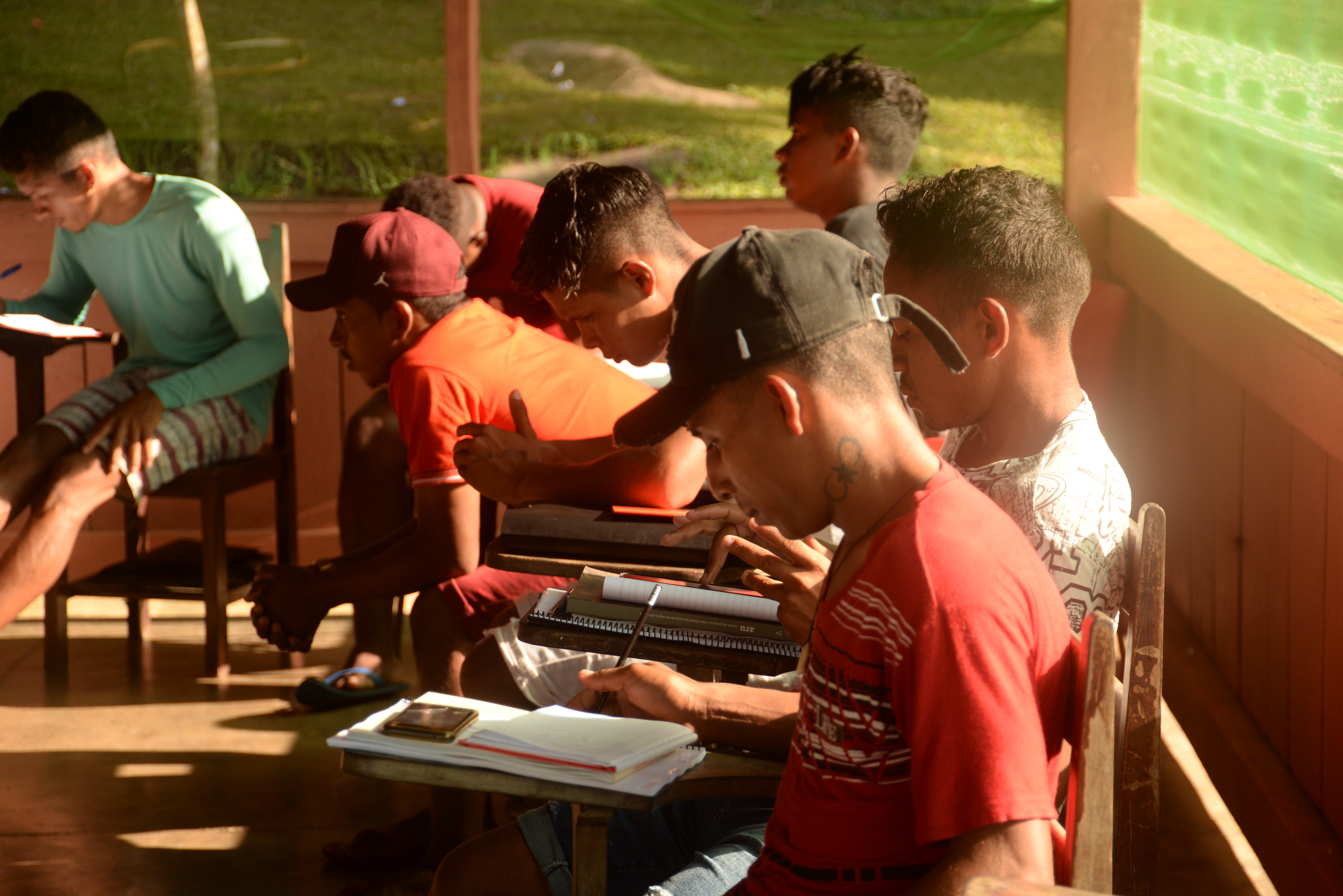 Estudantes da Terra do Meio durante Curso de Gestão Territorial|Natalia Guerrero