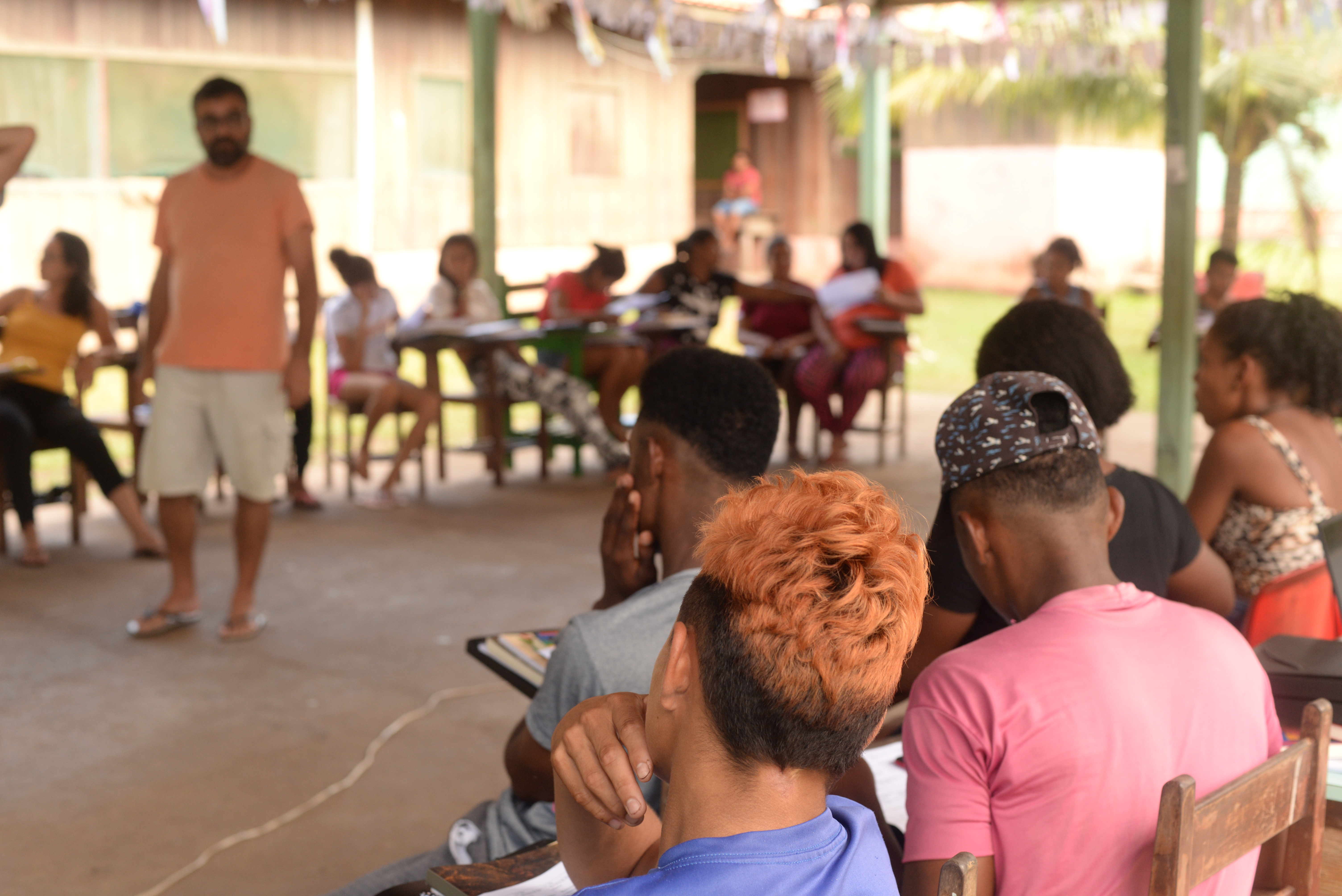 Estudantes da Terra do Meio durante Curso de Gestão Territorial|Natalia Guerrero