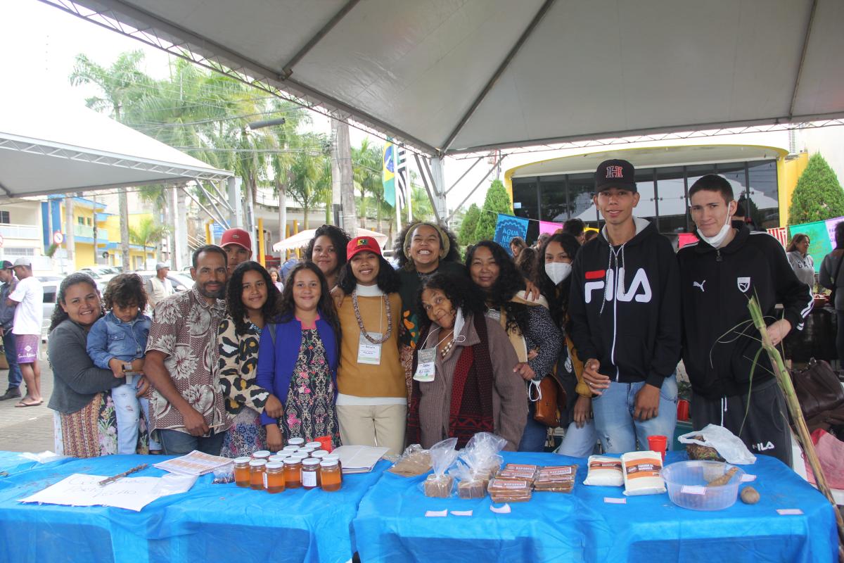 Quilombolas da comunidade Porto Velho na 13ª Feira de Sementes do Vale do Ribeira