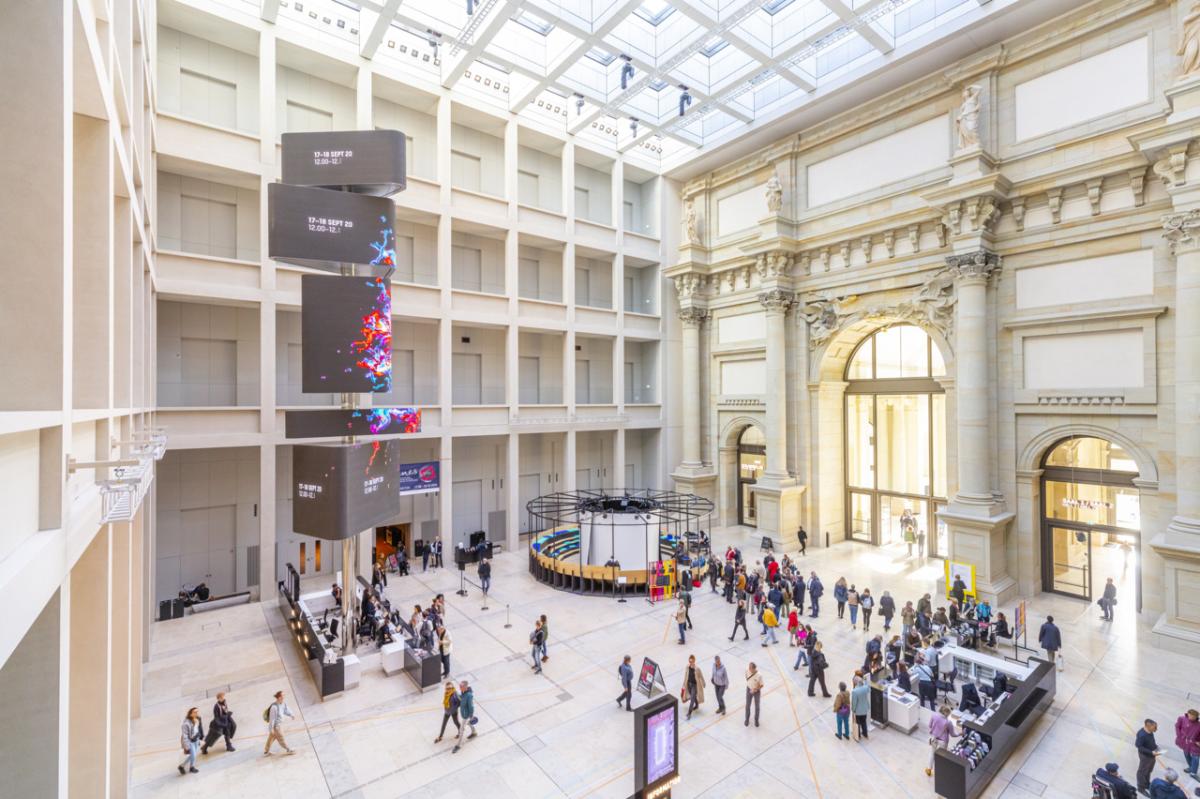 Saguão do Humboldt Forum