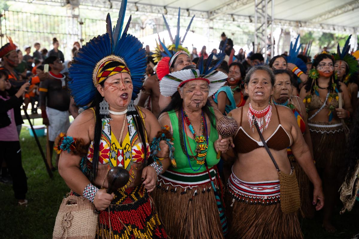 mulheres indígenas no atl 2025