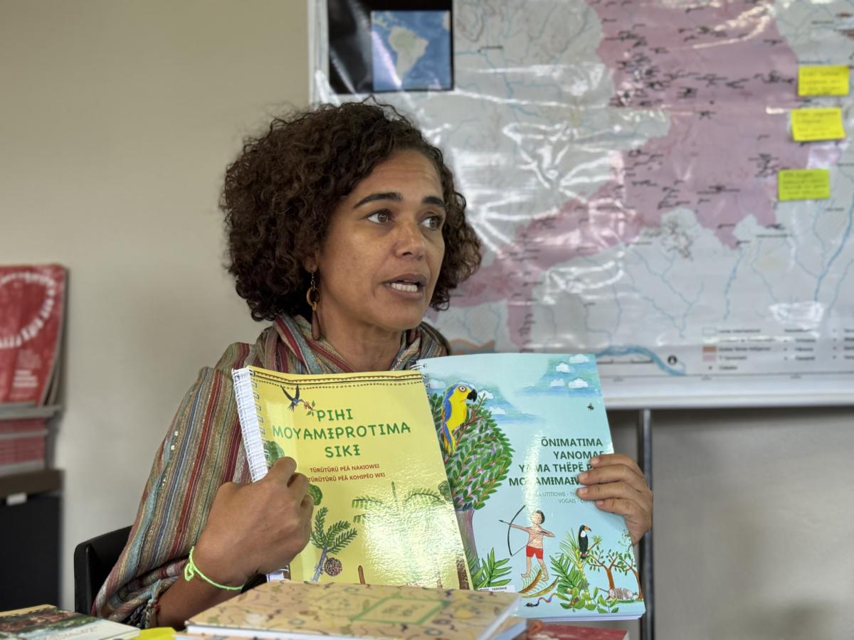 lidia montanha, coordenadora adjunta do isa em boa vista