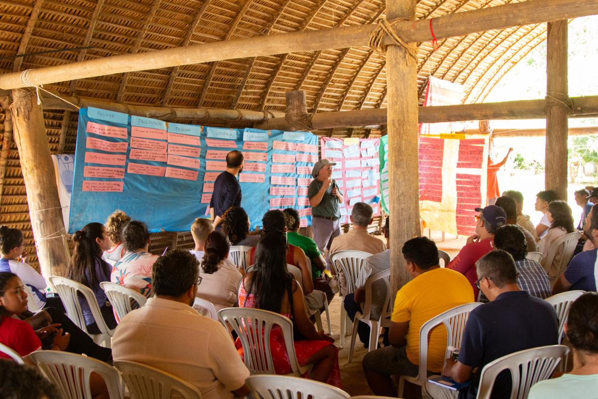 Semex teve momentos para trocas entre os integrantes da Rede Terra do Meio e também de diálogo com parceiros