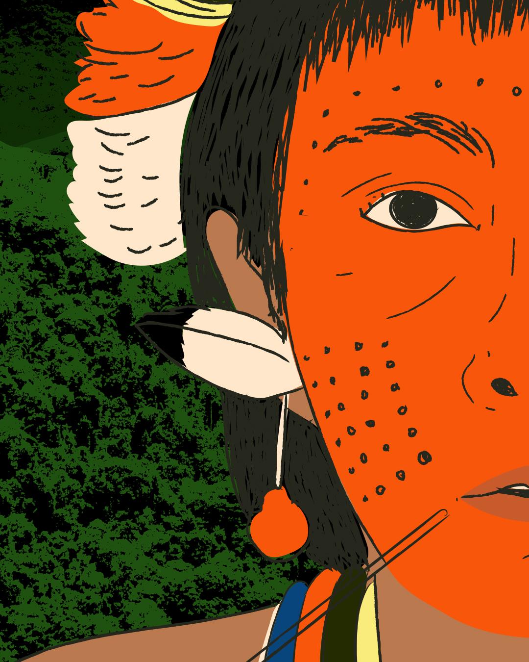 animação yanomami