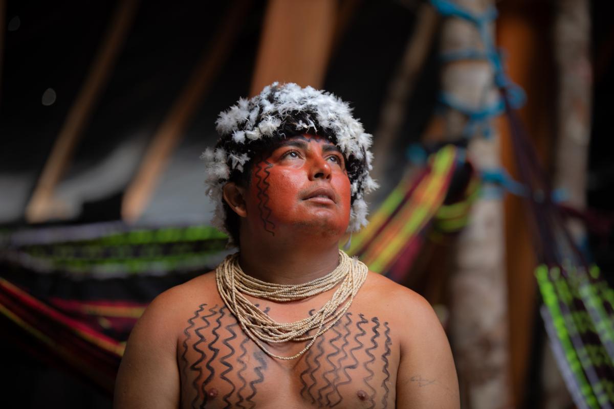 A liderança Waihiri, uma das vozes mais expressivas no combate ao garimpo, compartilha avanços no VI Fórum de Lideranças Yanomami e Ye’kwana