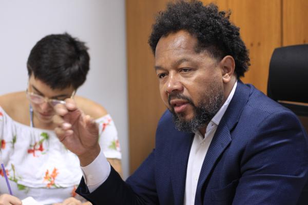 O procurador da República Marco Antônio Delfino Almeida 📷 Mariana Soares / ISA